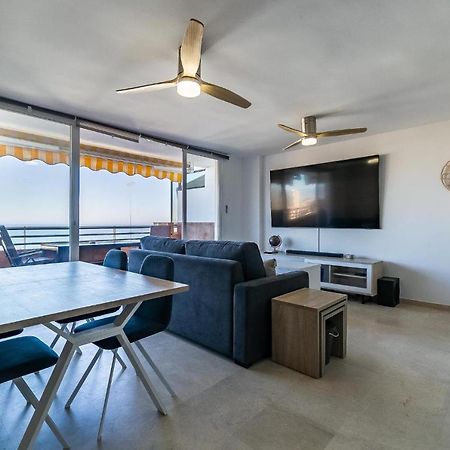 Vistas Azules -- Remodeled, Large Terrace, Spectacular Ocean Views And Beach Level Access Торремолінос Екстер'єр фото