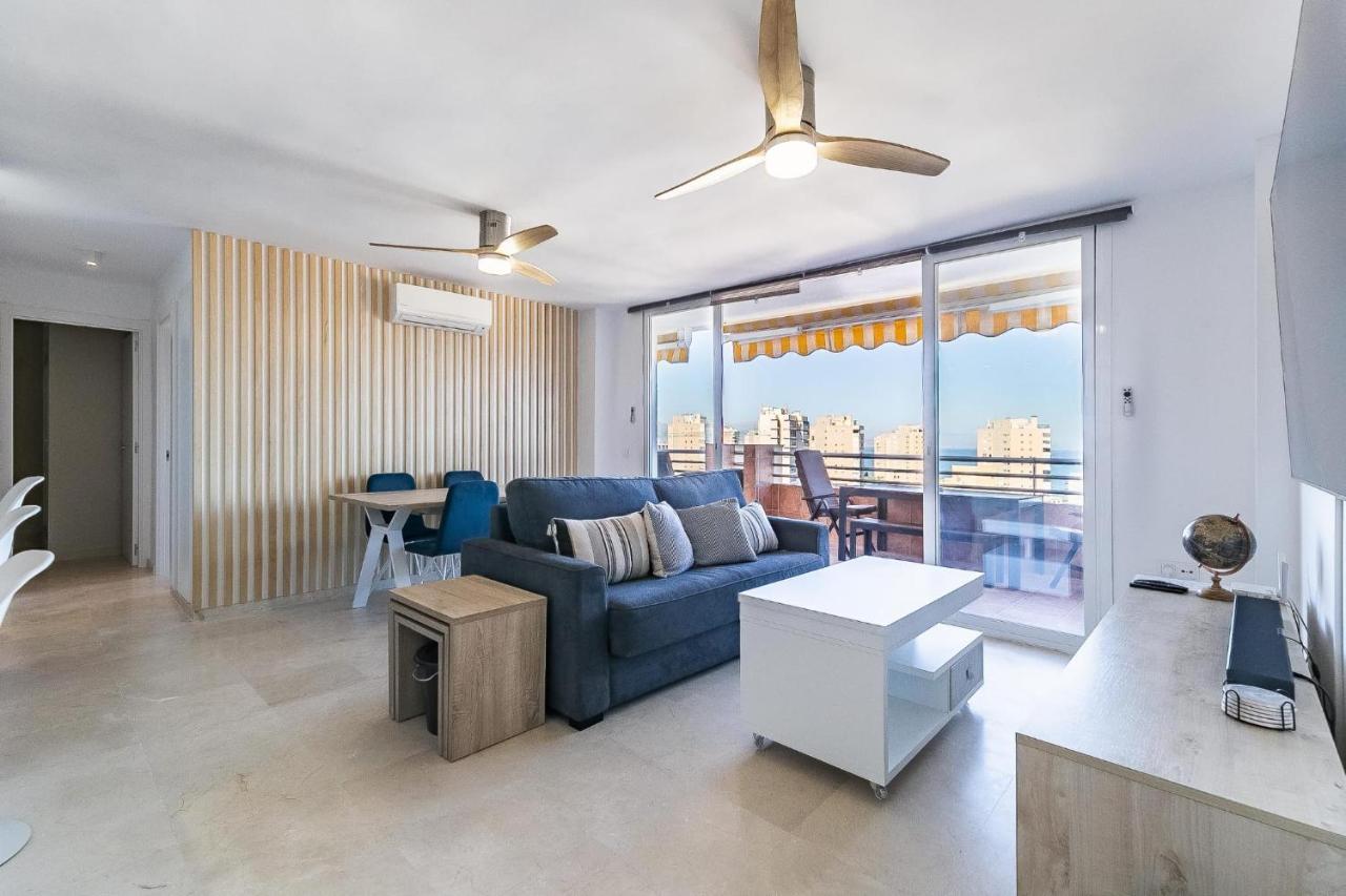 Vistas Azules -- Remodeled, Large Terrace, Spectacular Ocean Views And Beach Level Access Торремолінос Екстер'єр фото